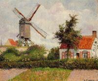 Pissarro, Camille - The Knocke Windmill, Belgium